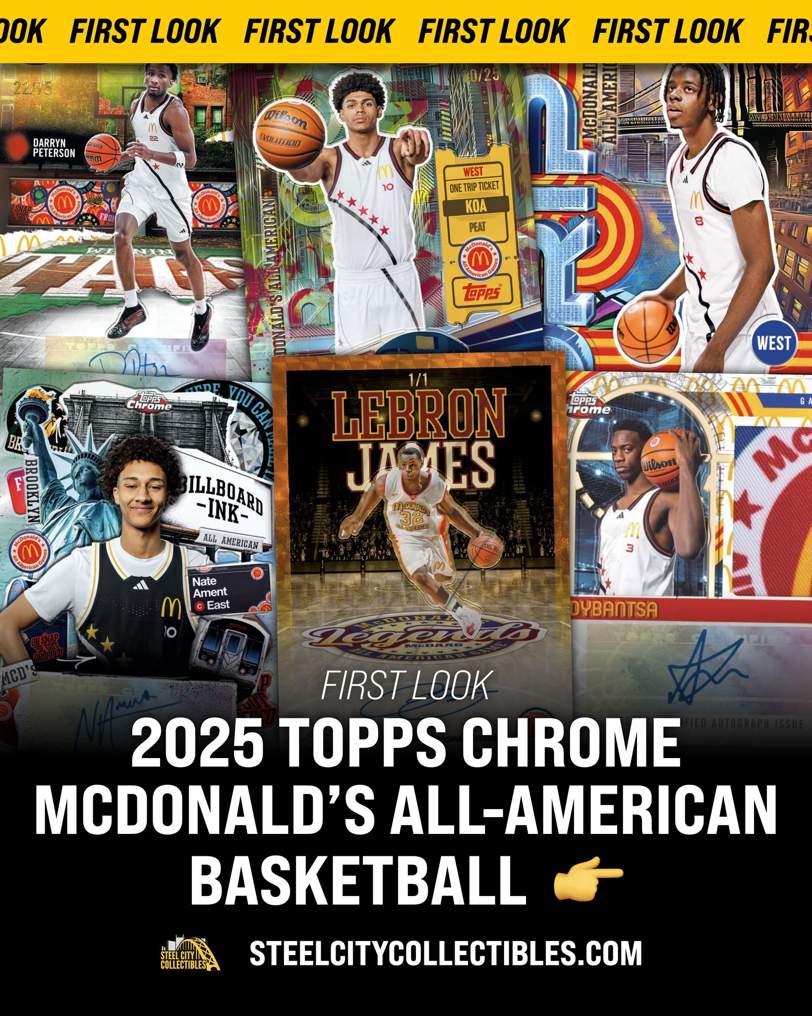 Get ready to chase LeBron James autographs this week in 2025 Topps 