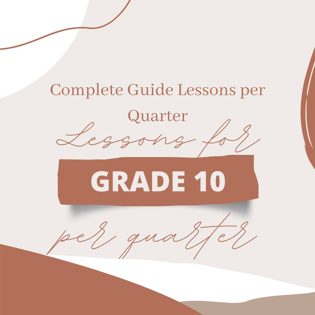 Lianne - GRADE 10 = LESSONS PER QUARTER = Grade 10 MATH First Quarter ...