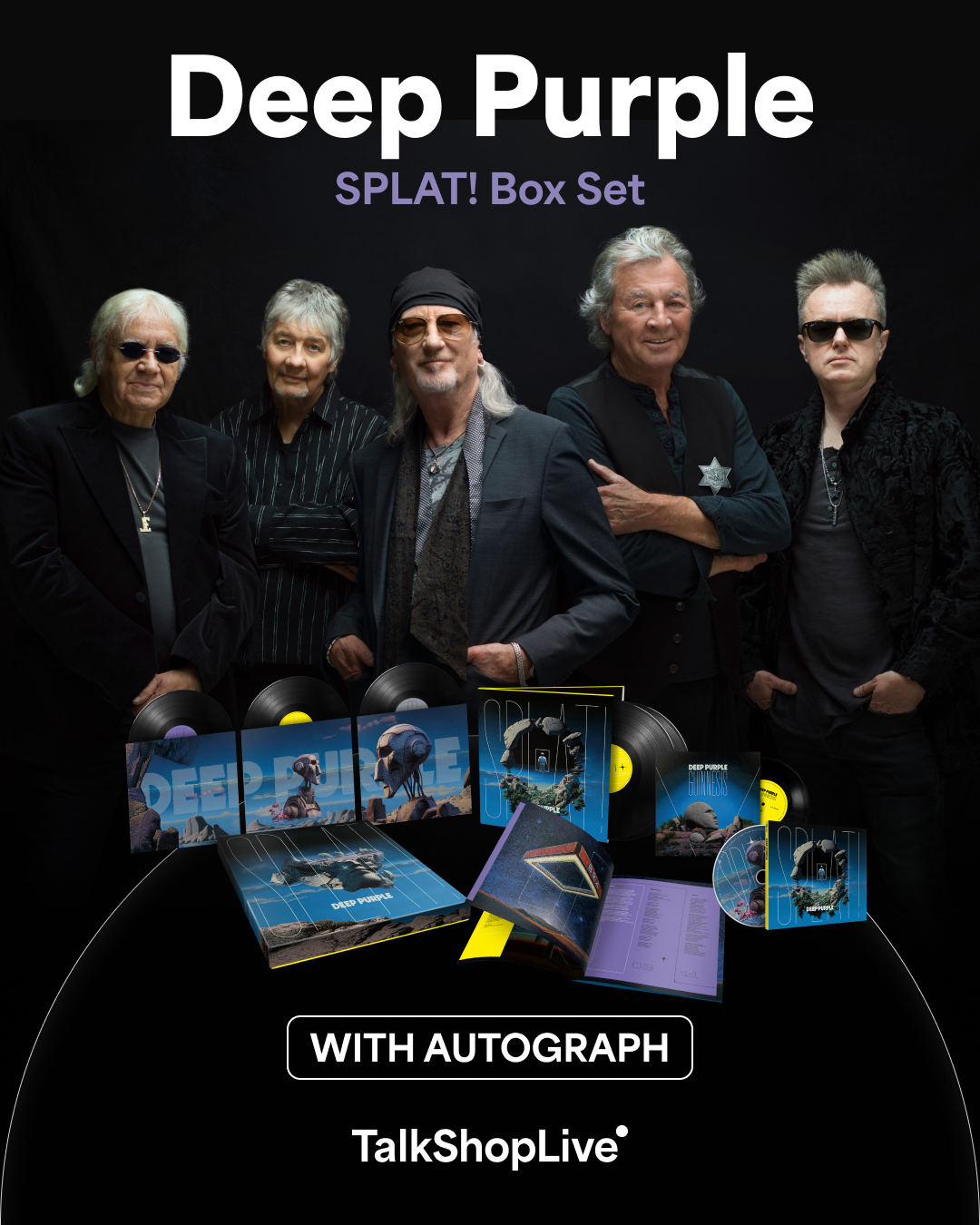 TalkShopLive - SELLING FAST! 🔥 Pre-order Deep Purple's 