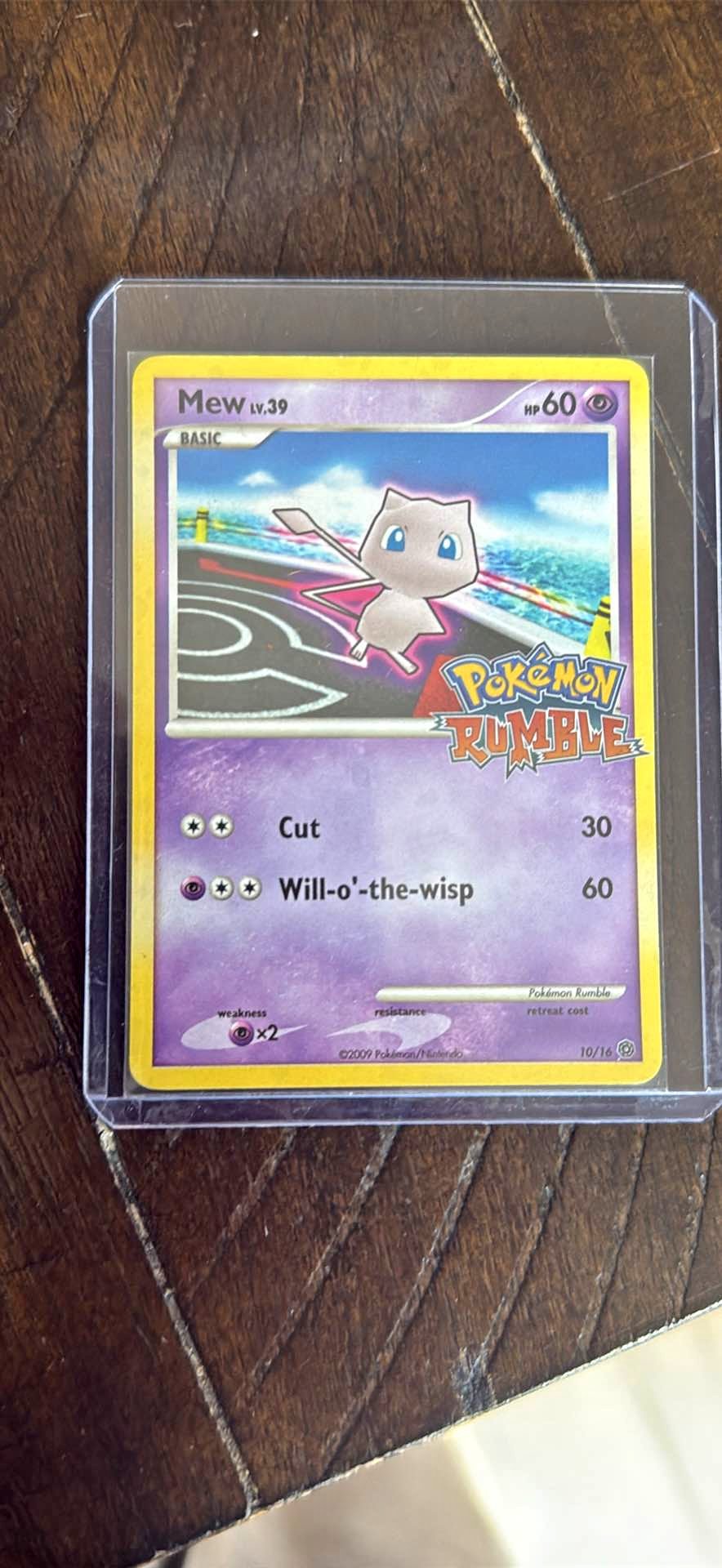 Pokemon Rumble Mew Lv.39 Pokemon Card 10/16 - Card Games - Archer Lodge ...
