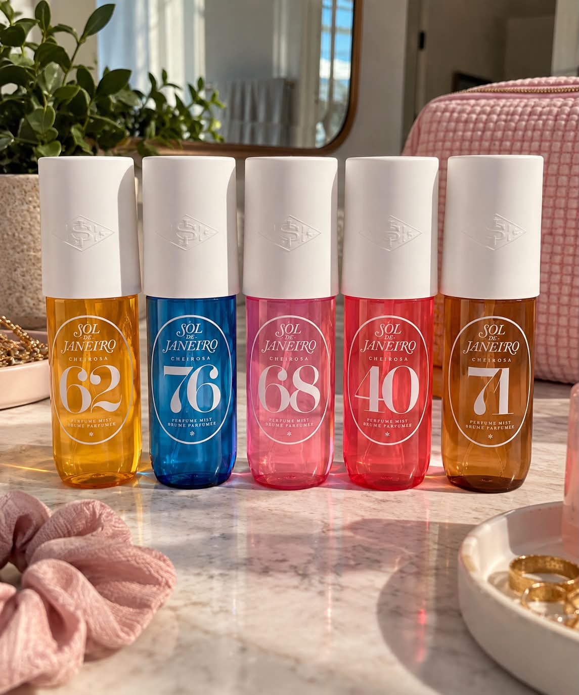 Your scent lineup just got a glow-up 💛 Four bestsellers, one