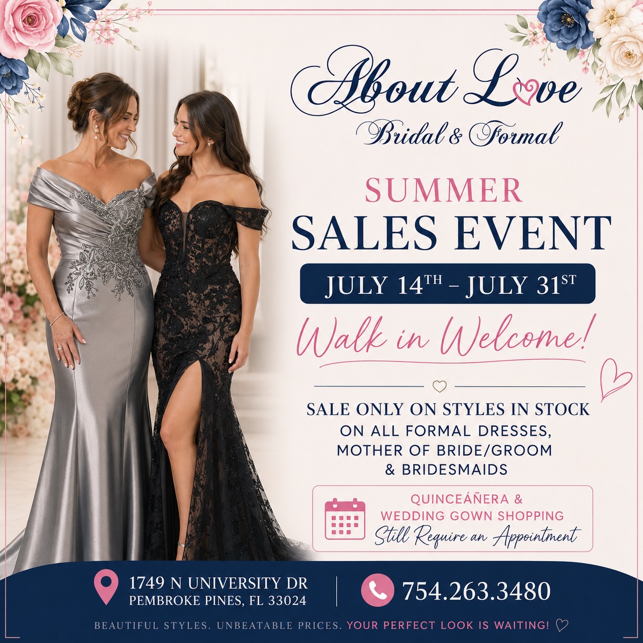 formal dresses pembroke pines About Love Bridal ASTR Dress