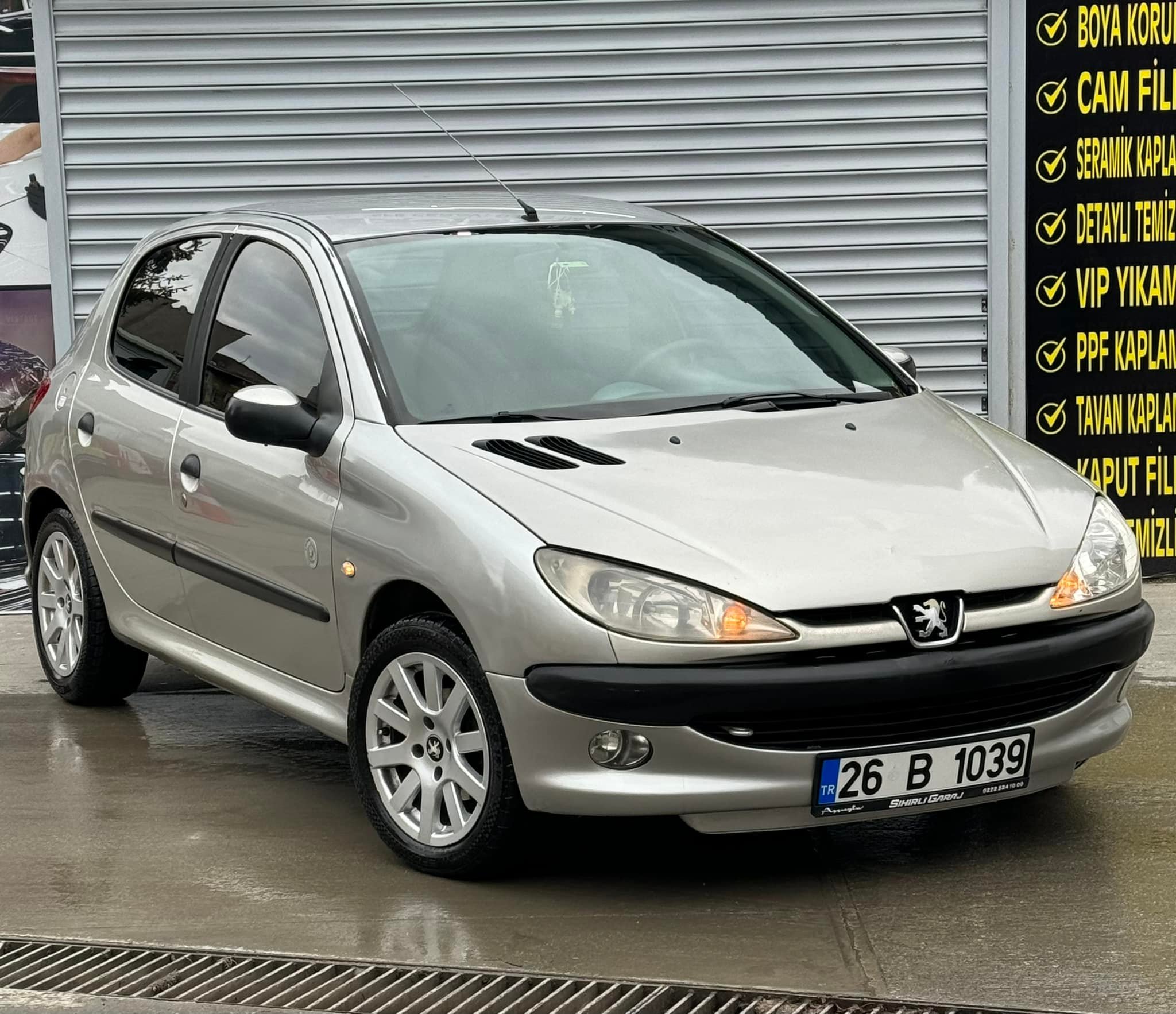 PEUGEOT 206 TÜRKİYE 🇹🇷 | 2006 model X design 1.4 dizel 215.000km kaput ...