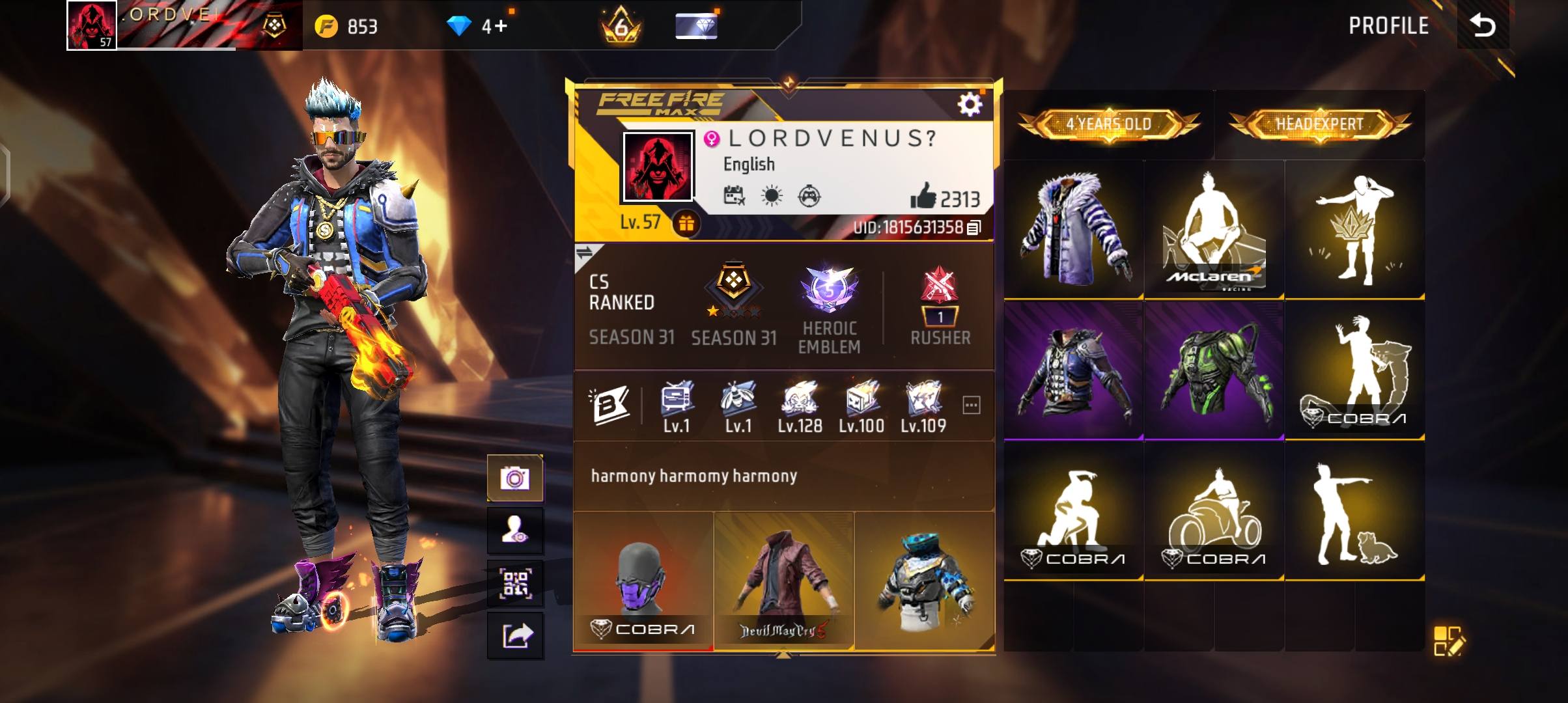 Selling this account- price: 7k Uregent sell Dm or comment For