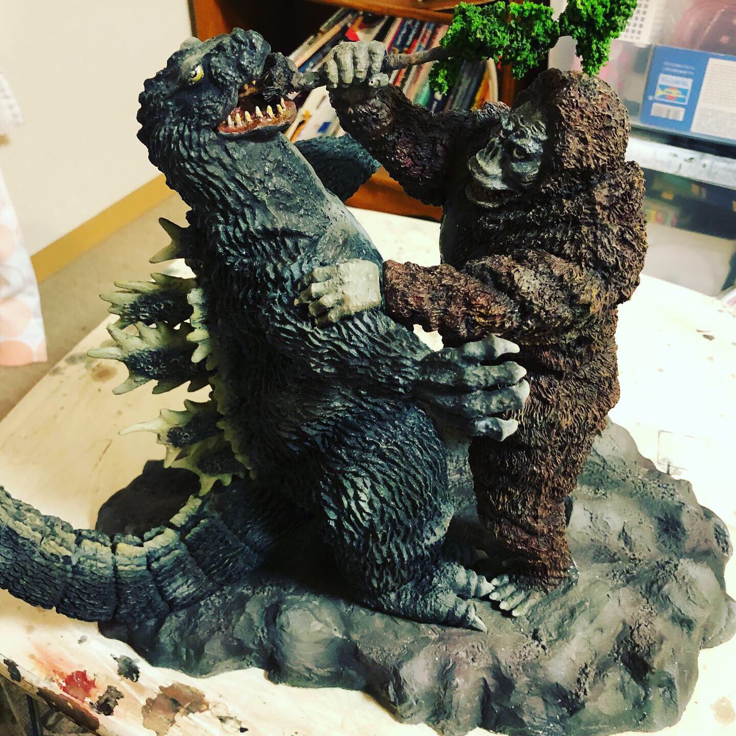キングコング対ゴジラ、イノウエアーツ富士山麓の決戦素晴らしい