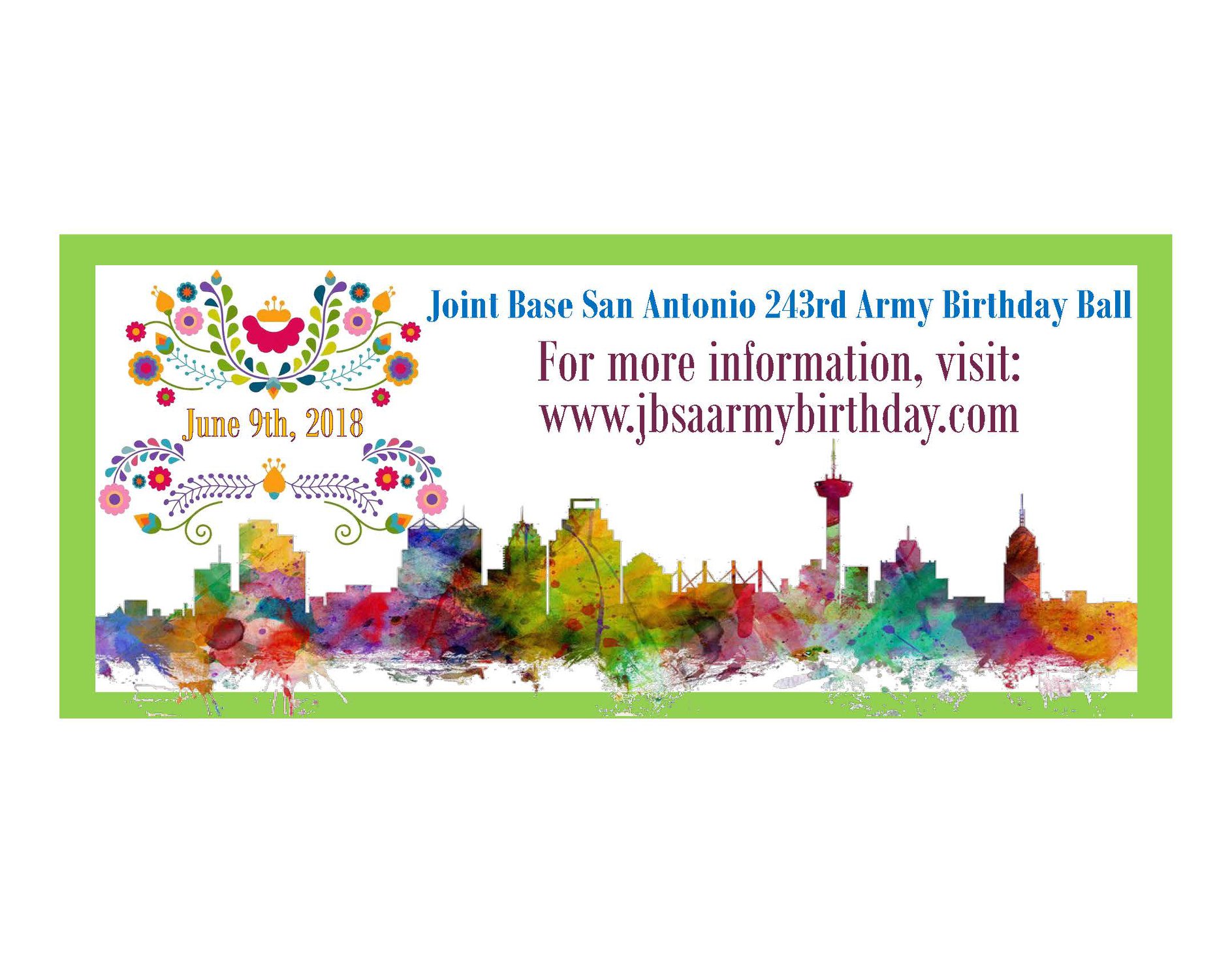 Joint - This year’s Army Birthday Ball theme celebrates the Tri ...
