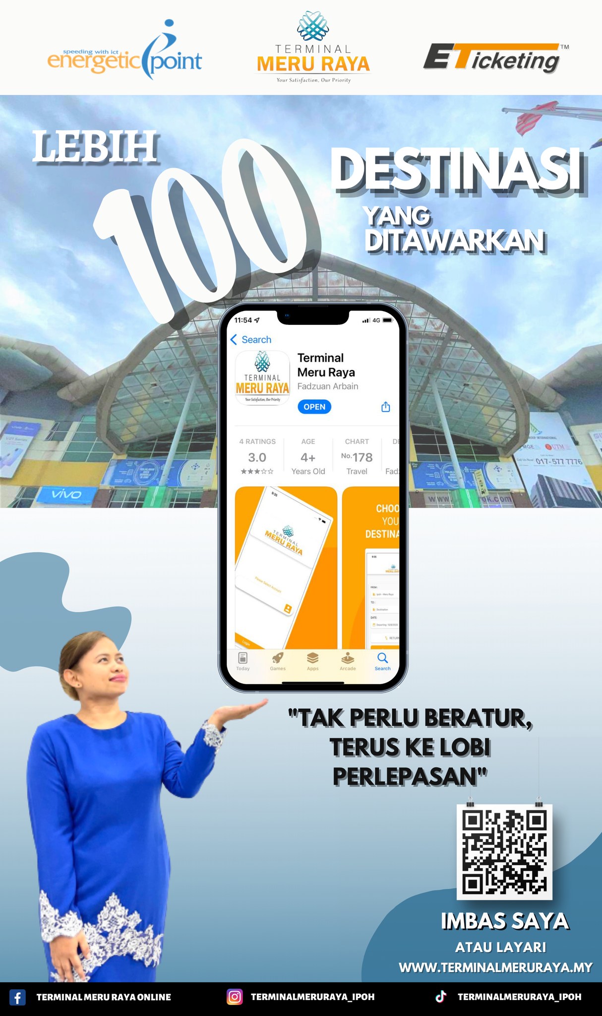 BOLEH PERGI LEBIH 100... - Terminal Meru Raya Online | Facebook