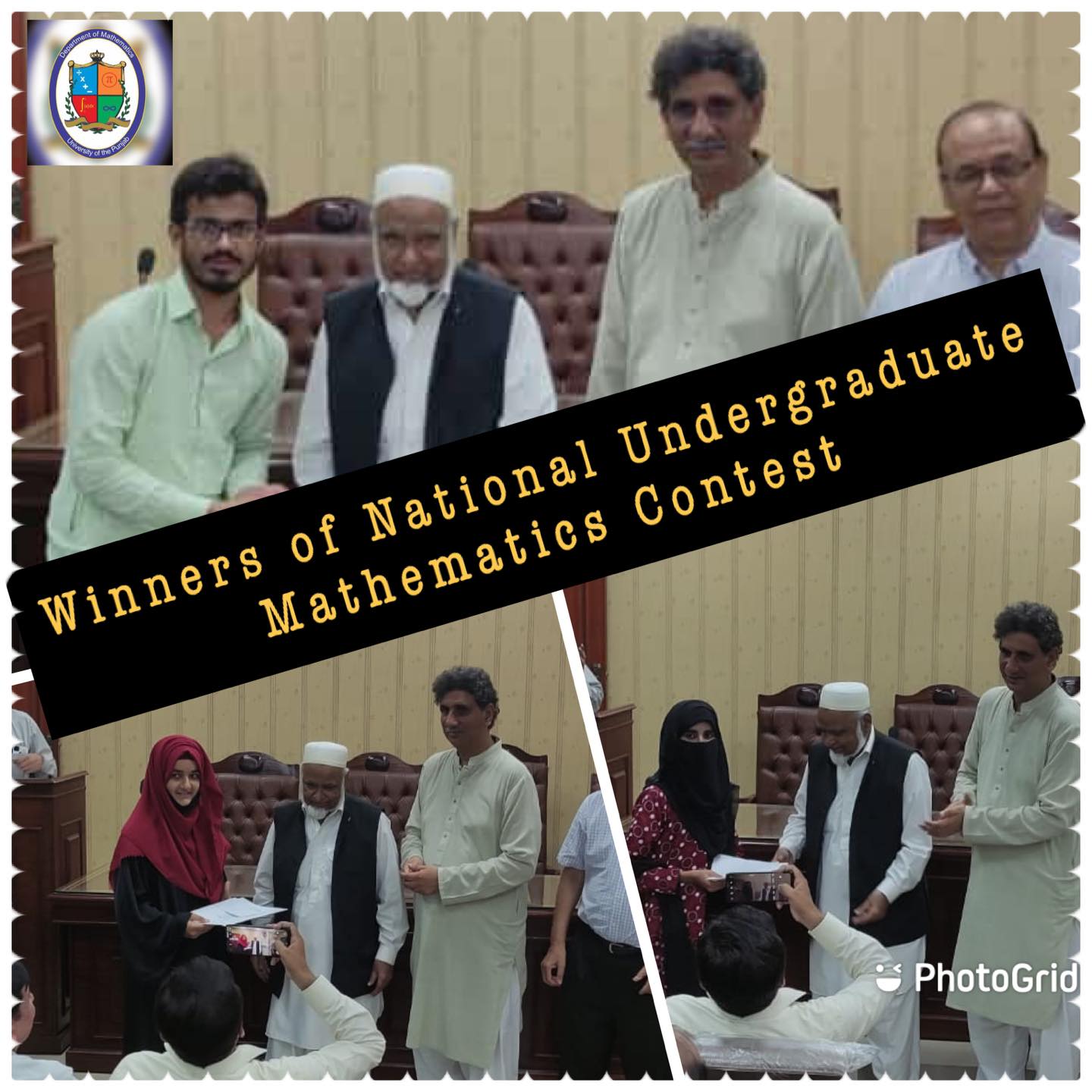 2022 Winners of the National Undergraduate Mathematics Contest First ...