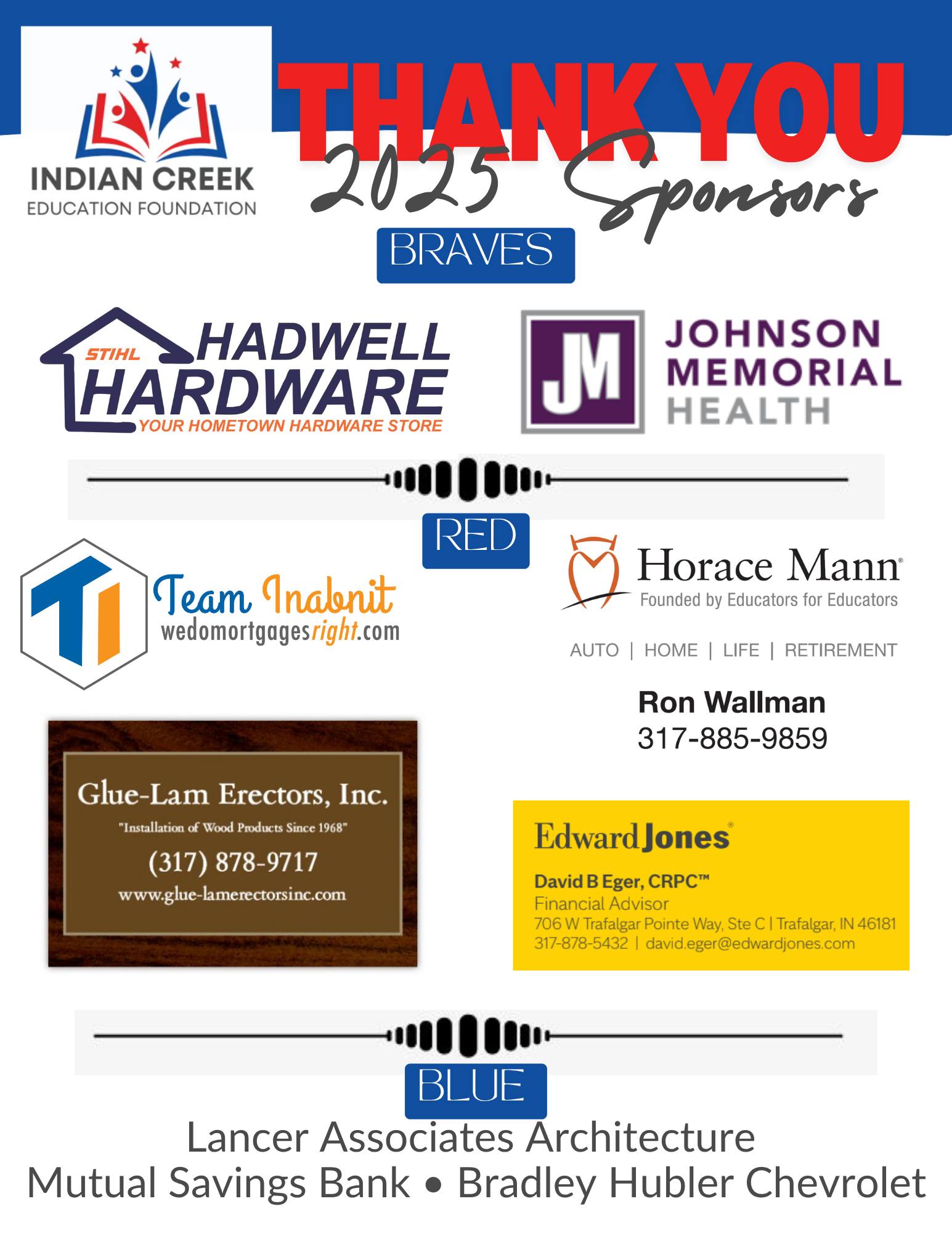 Indian - 💙 Thank You to Our 2025 Sponsors! 💙 We are incredibly grateful ...