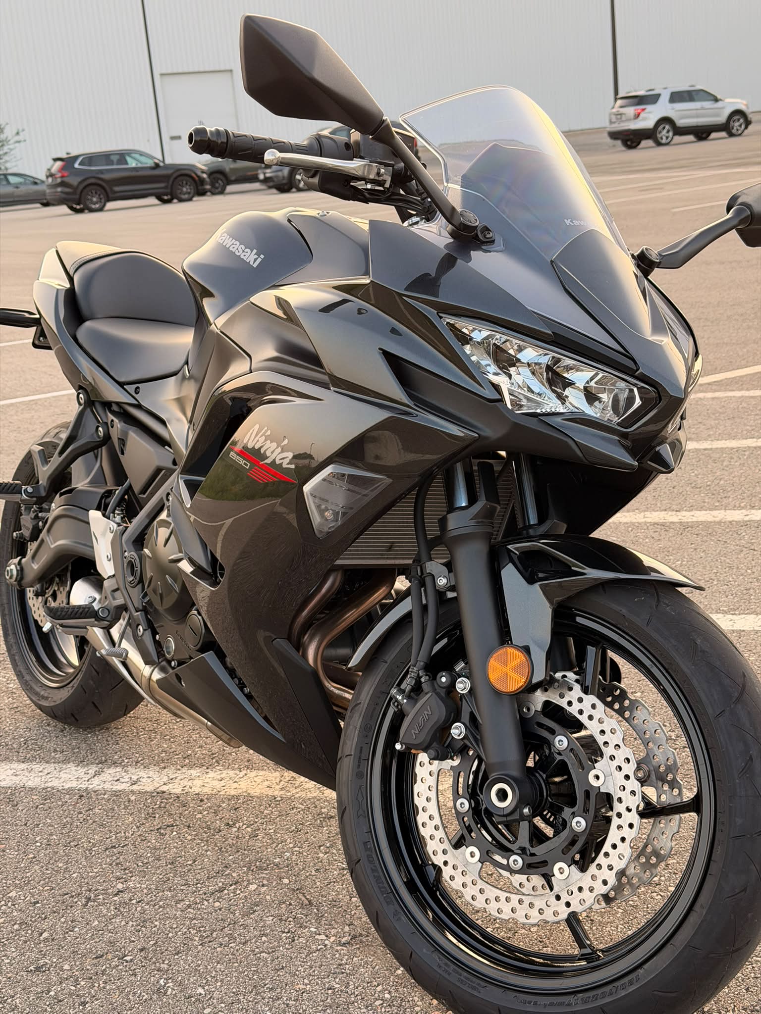 Ninja 650 bike hits 6k miles