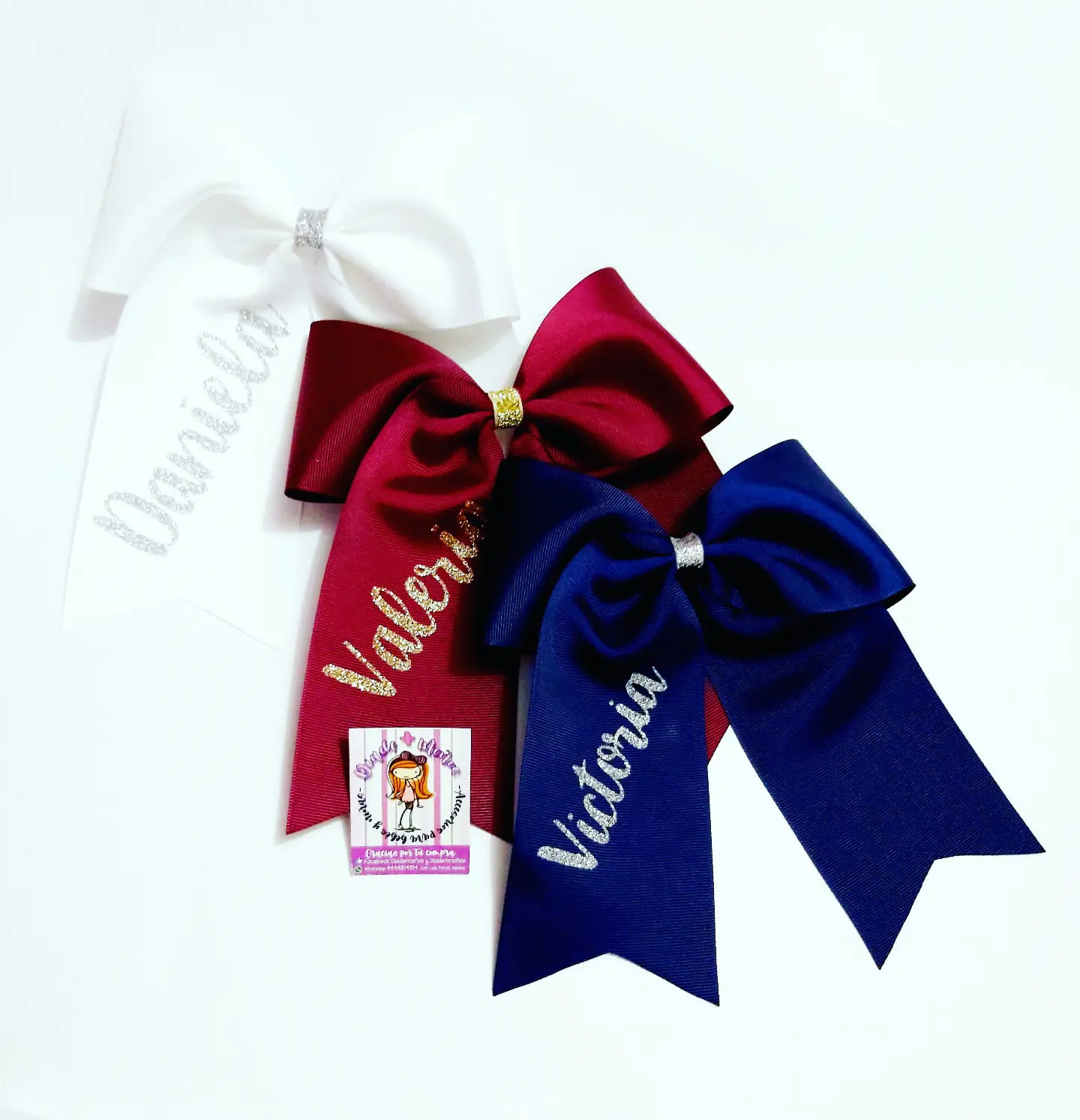 Diade+Moños - Moños Cheer. Escolar. Personalizado... | Facebook