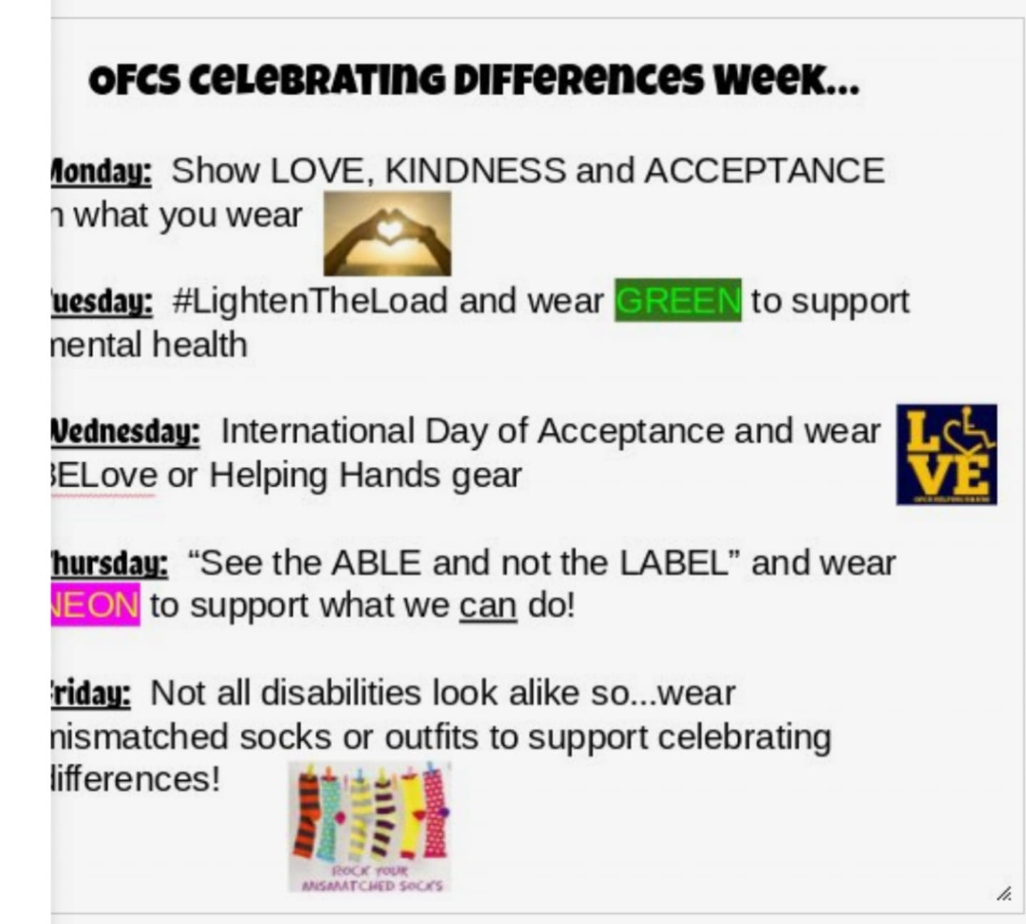 Helping Hands... - Olmsted Falls Middle School PTA - OFMS | Facebook
