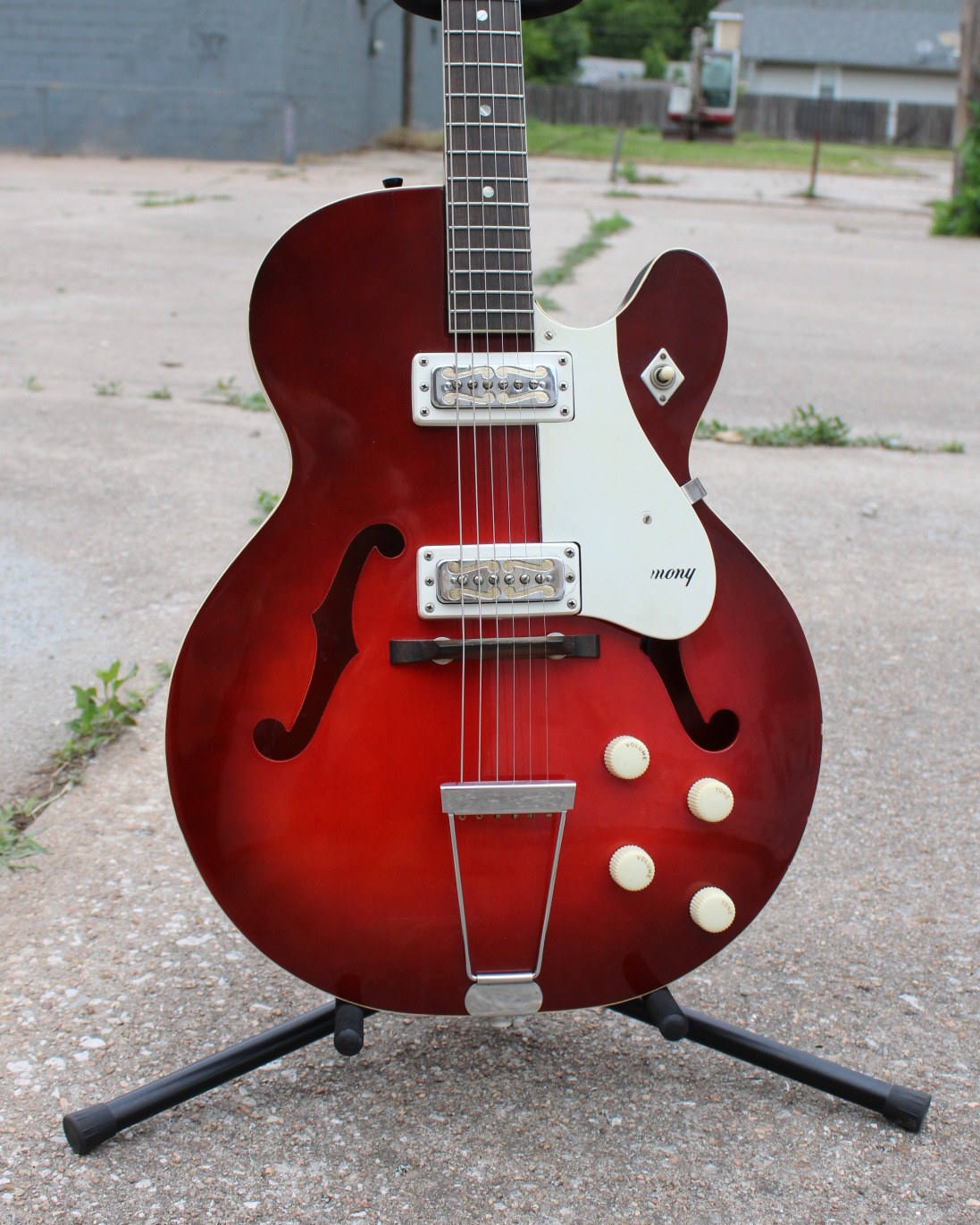 harmony h54 rocket 1966年製 ビンテージギター Just got this really clean 1966 Harmony H54 Rocket in a classic