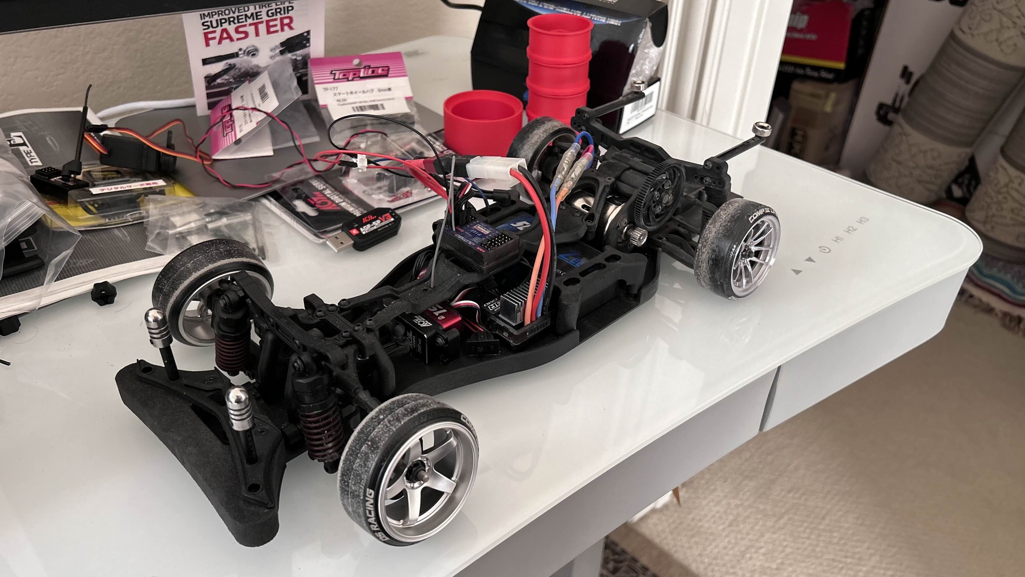 What are good setups for Yokomo YD2 SX3?