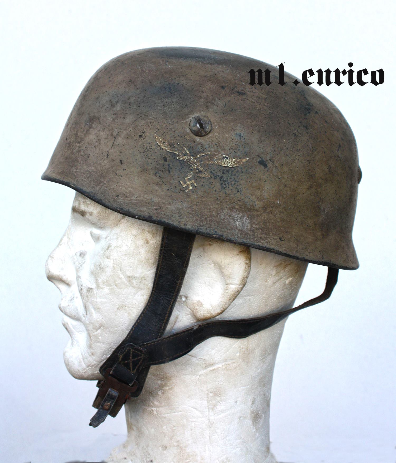 Riproduzione Elmetto M38 Paracadutista Tedesco - Copricapo Mimetico Splinter WW2