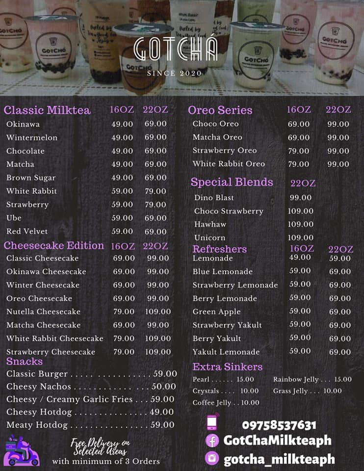 GotChá - Happy Friday 😊💜 We're open to serve you... | Facebook