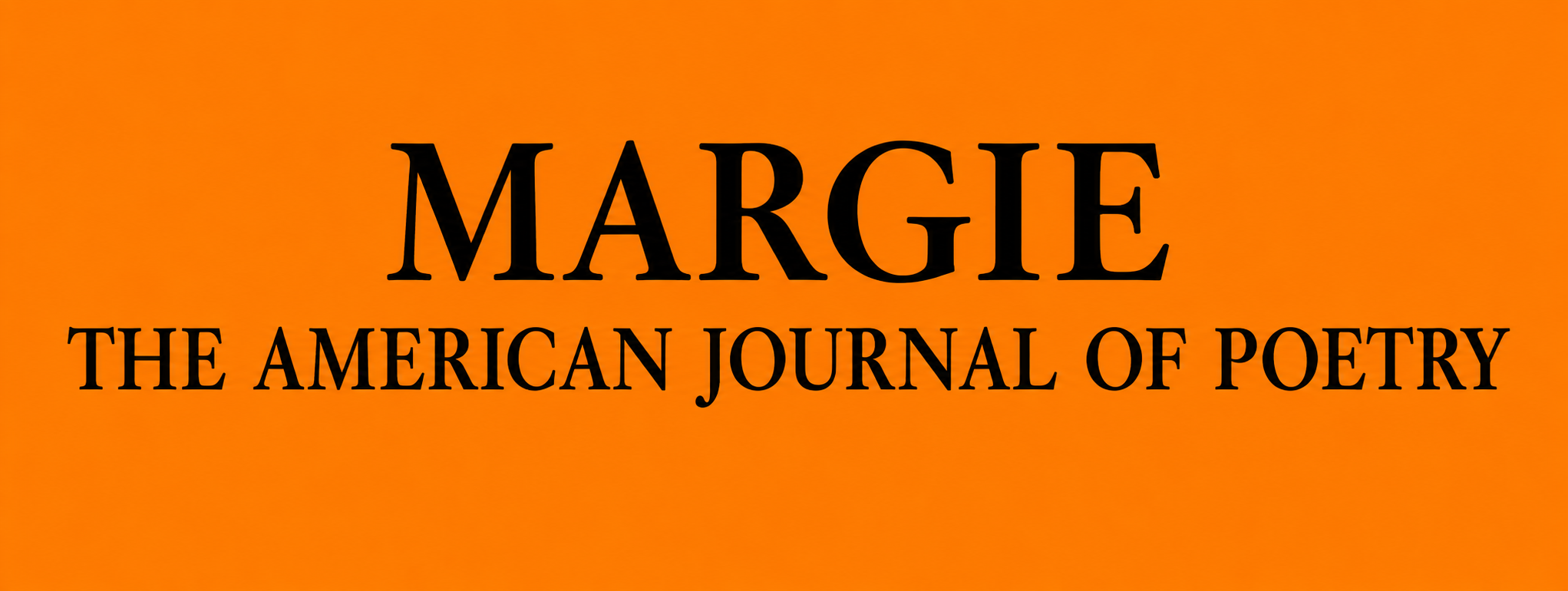 The American Journal Of Poetry