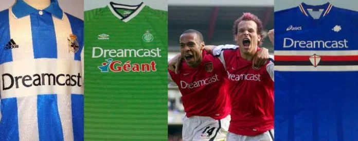 Classic Arsenal Shirt with Dreamcast sponsor which was