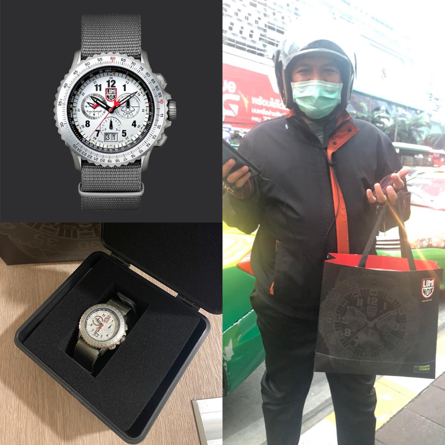 RICH Watches - 🏍วันนี้ทางร้านจัดส่ง Luminox F-22 RAPTOR... | Facebook
