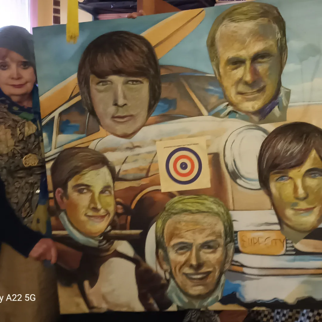 Brian Wilsonサイン入り Capitol公式リトグラフ Brian Wilsonサイン