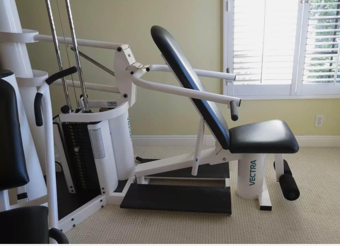 VECTRA FITNESS ON-LINE 1800 HOME GYM - Weight Lifting Machines & Racks ...