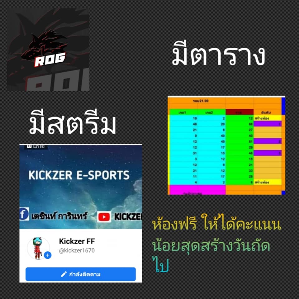 Kickzer FF - มาครับทุกคน คืนนี้เตรียมพบกับความมันส์ สุดขีด...