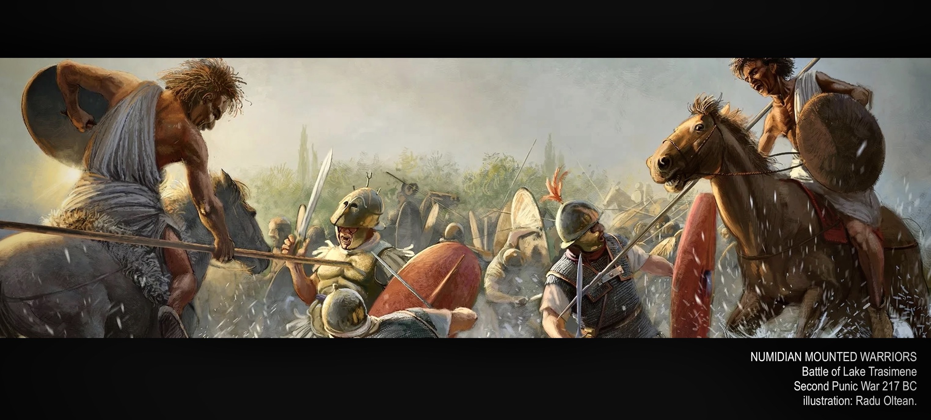 Glory - NUMIDIAN MOUNTED WARRIORS Battle of Lake Trasimene Second Punic ...