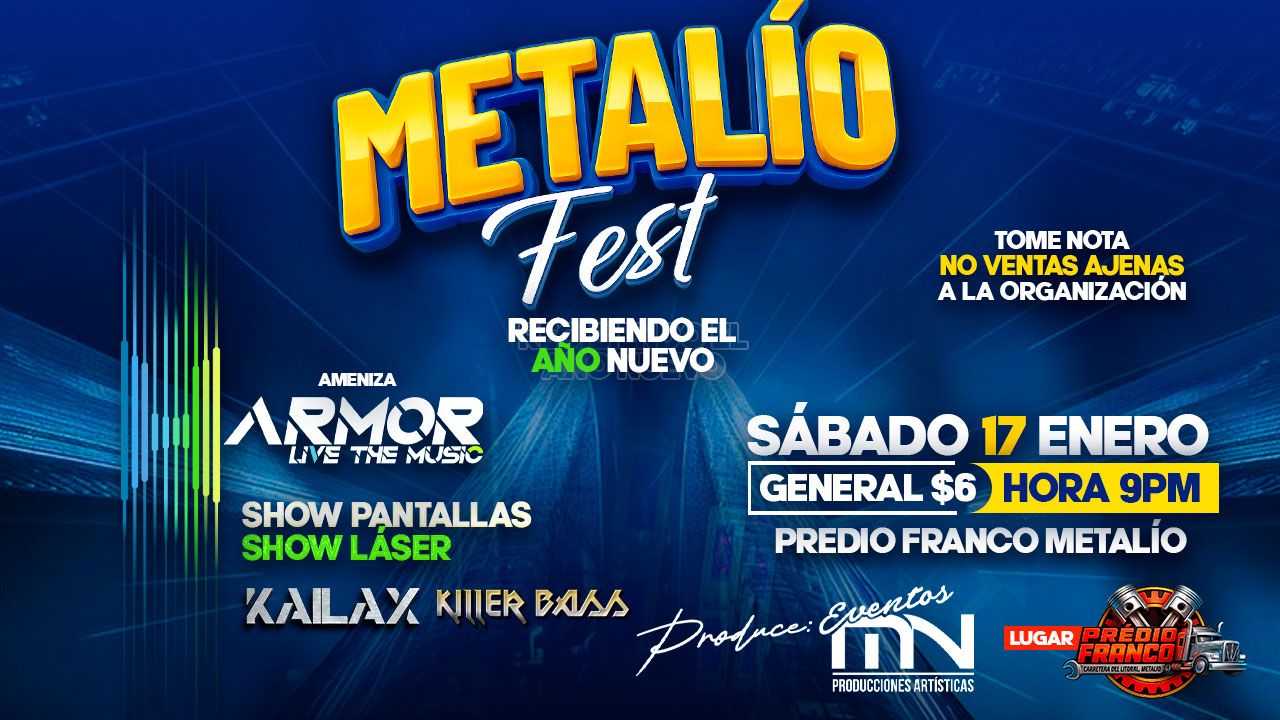 DISCOMOVIL HARMOR EN METALIO - 17 ENERO 2025