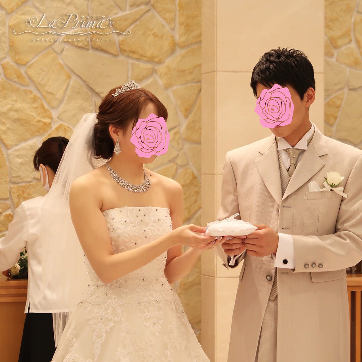 メルパルク大阪で結婚式をされた花嫁様は ブライダルボディメイク ボディアート専門店 La Prima 大阪 Facebook