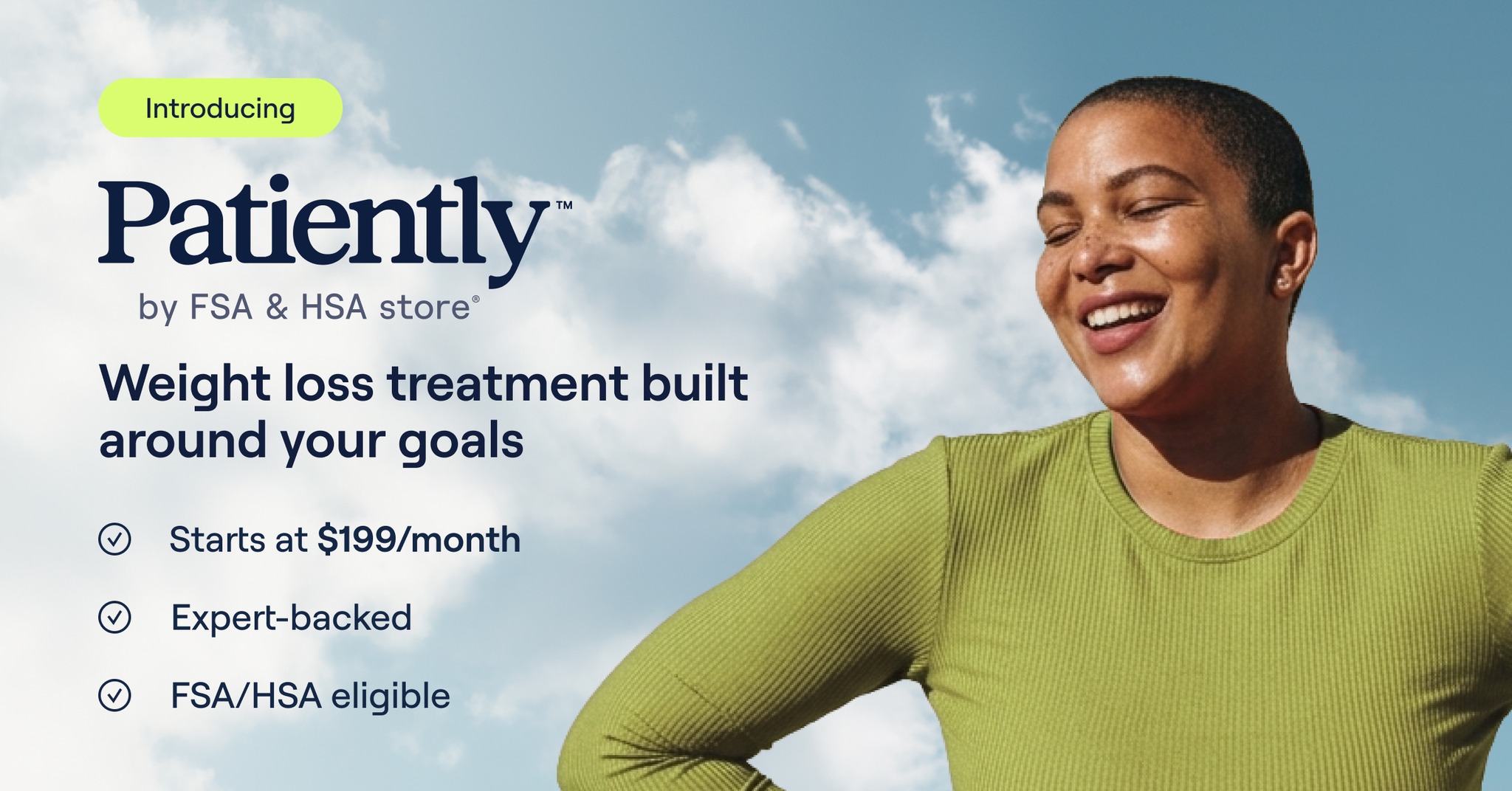 New! Weight loss treatment that works with your FSA ✓ Get clinically guided GLP-1 treatments, covered by your pre-tax dollars with plans starting at $199/month. Get Started: https://fsastore.com/patiently/fsa-weight-loss.html #GLP1 #weightloss 