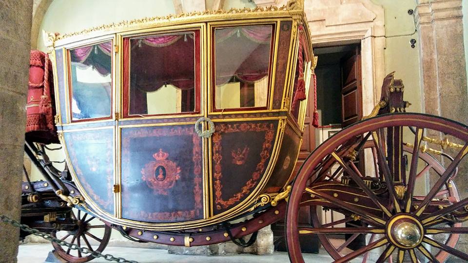 Horse-drawn cab used by the Price family, who used to live in