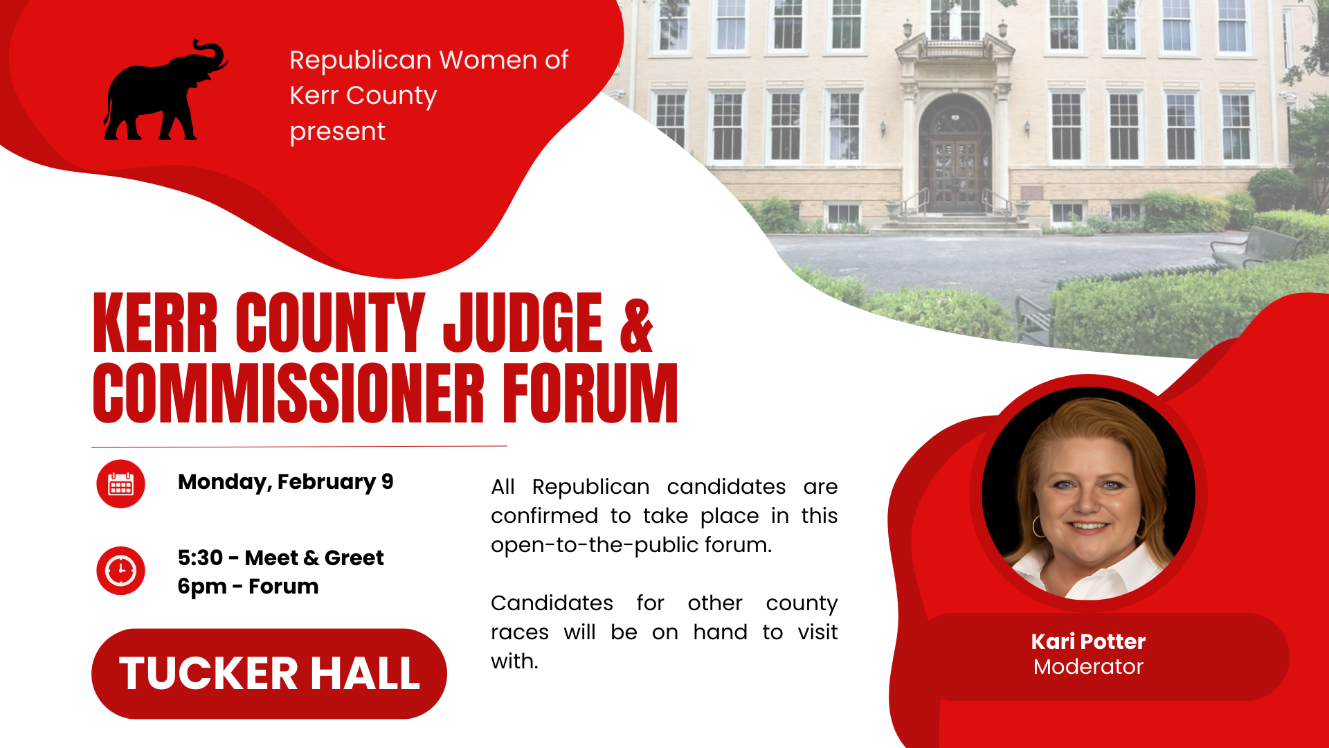 Kerr County Judge & Commissioner Forum