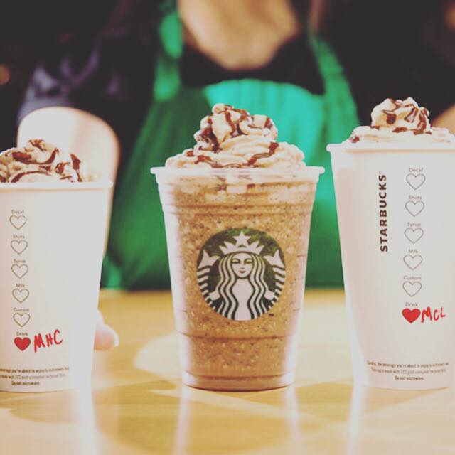 On the fourth day of Christmas Starbucks gave to me 2 Bearister