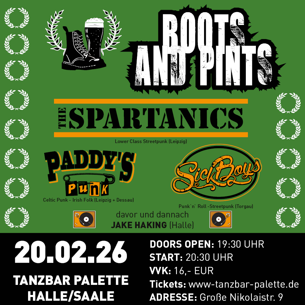 BOOTS AND PINTS