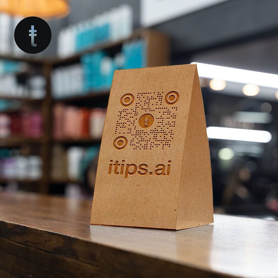 itips.ai - The QR code you want A QR code made of...