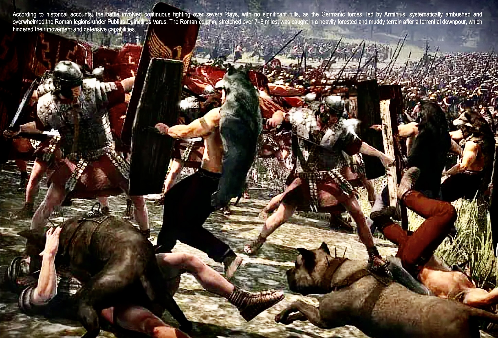 THE BATTLE WAS FOUGHT IN A STORM... - Glory of Rome Legion | Facebook