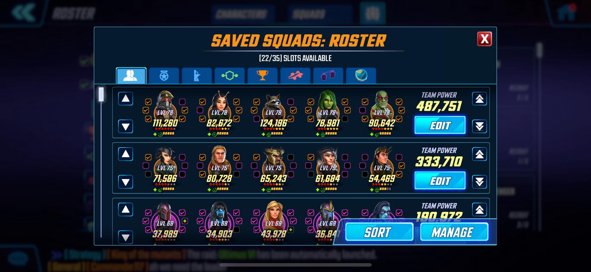 Looking for an active alliance, a banquet alliance or an active