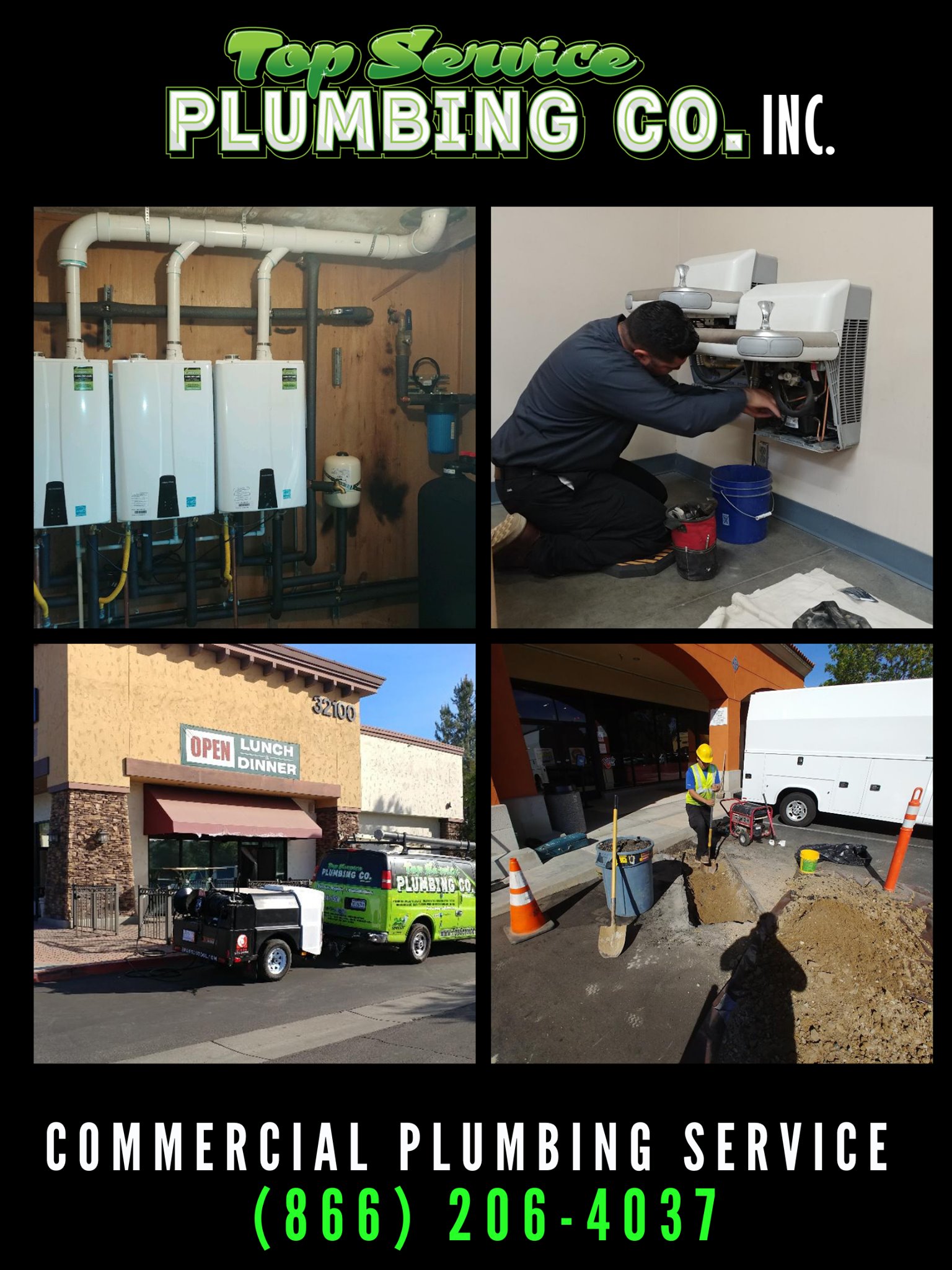 Top Service Plumbing Co Inc. - Top Service Plumbing is a full-service
