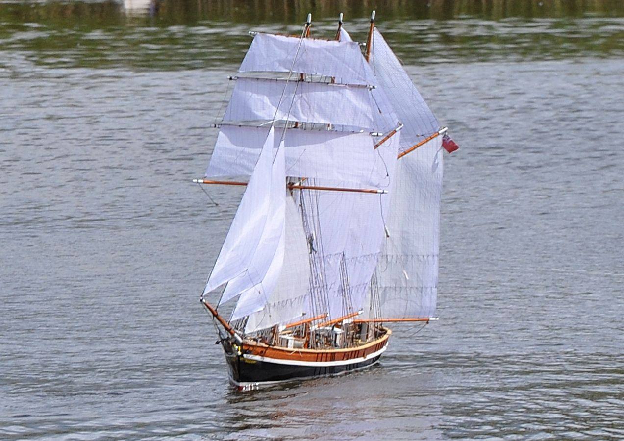 On the water or on a mantel, a ship... - Model Ship World | Facebook