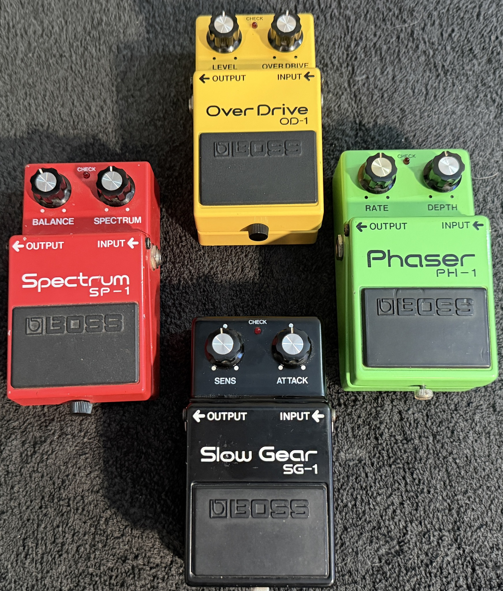 Restored 1979 Boss SP-1 Spectrum pedal for sale