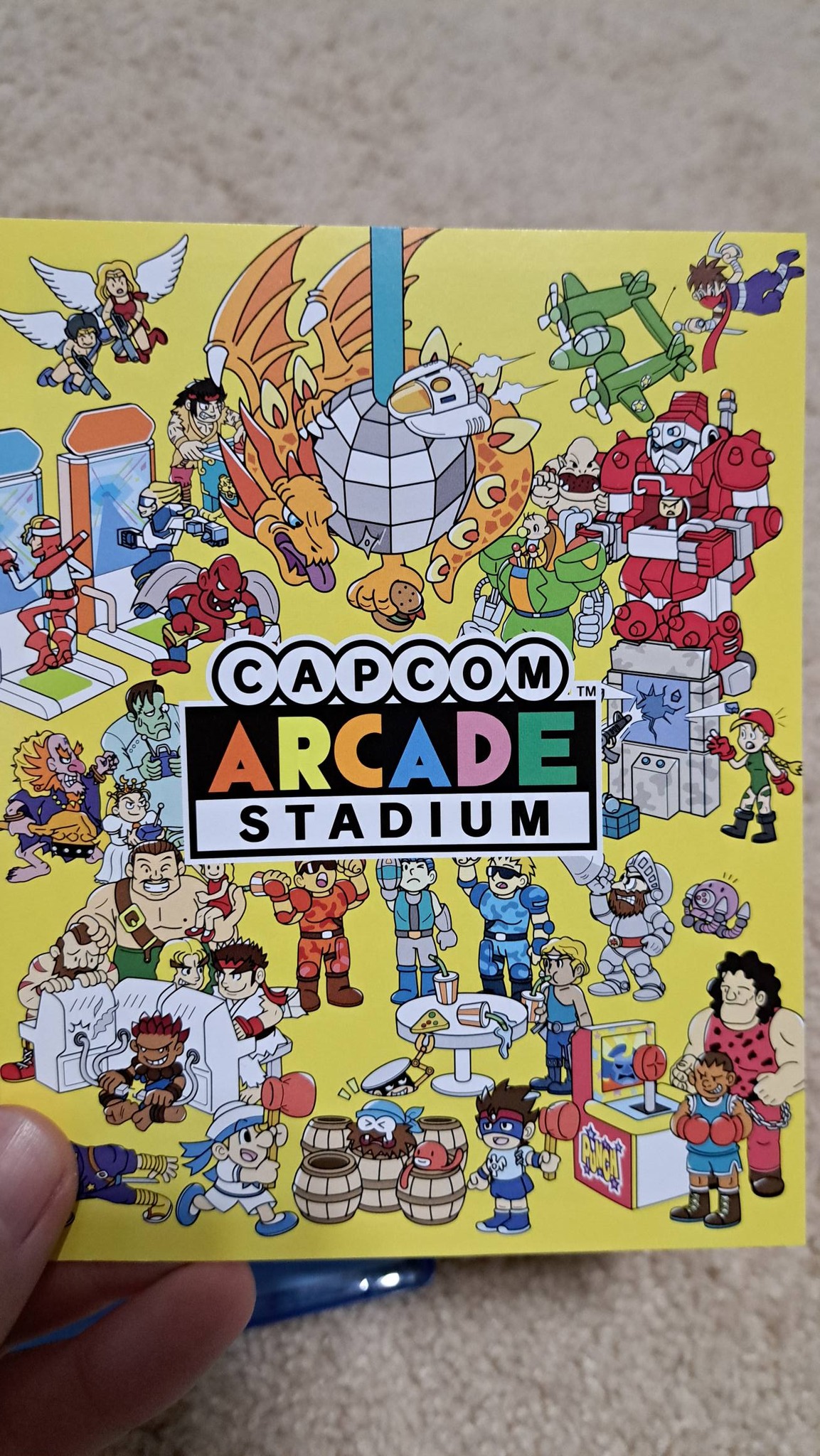 The physical edition of CAPCOM Arcade Stadium Vol. 1 is still