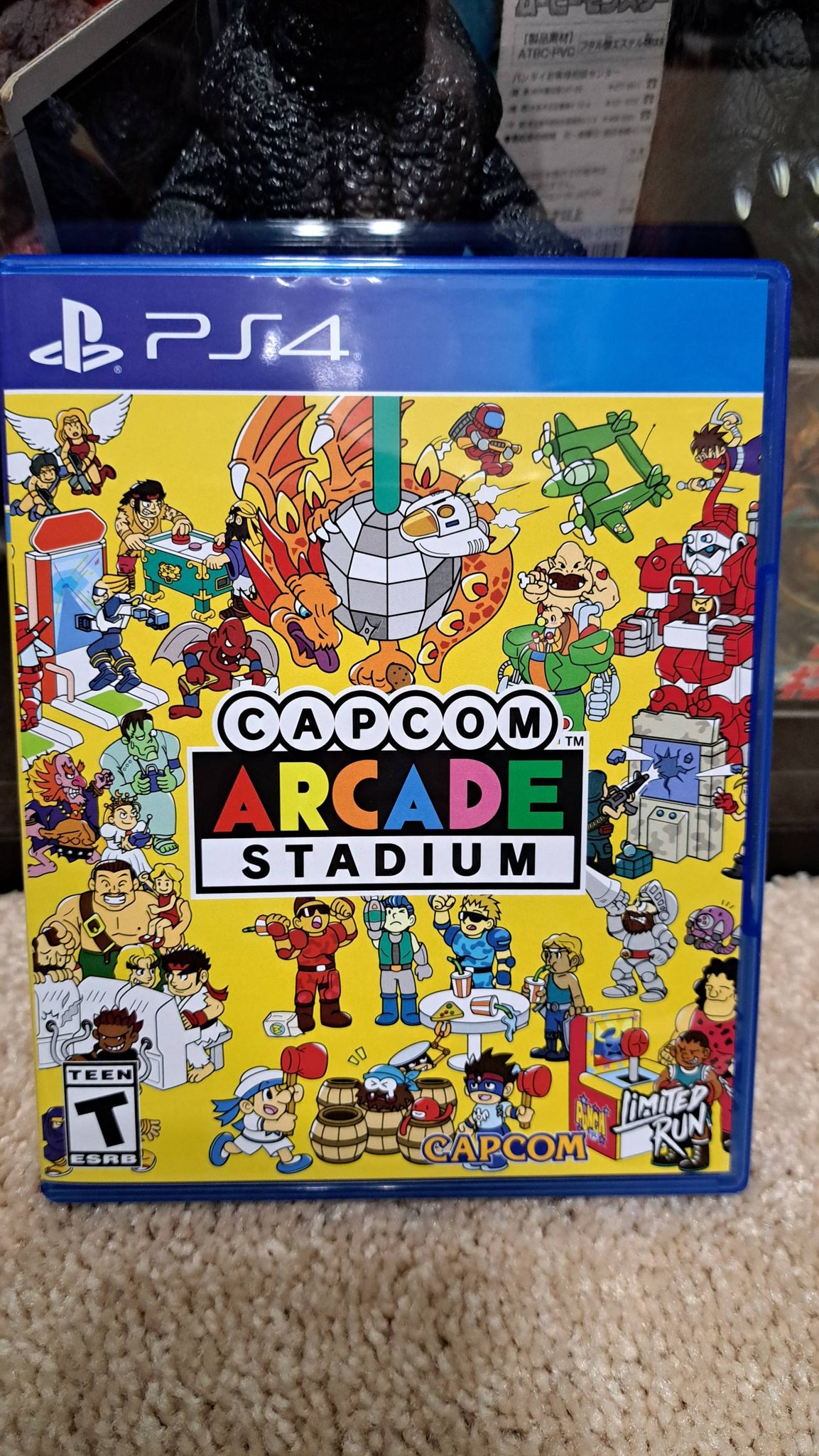The physical edition of CAPCOM Arcade Stadium Vol. 1 is still