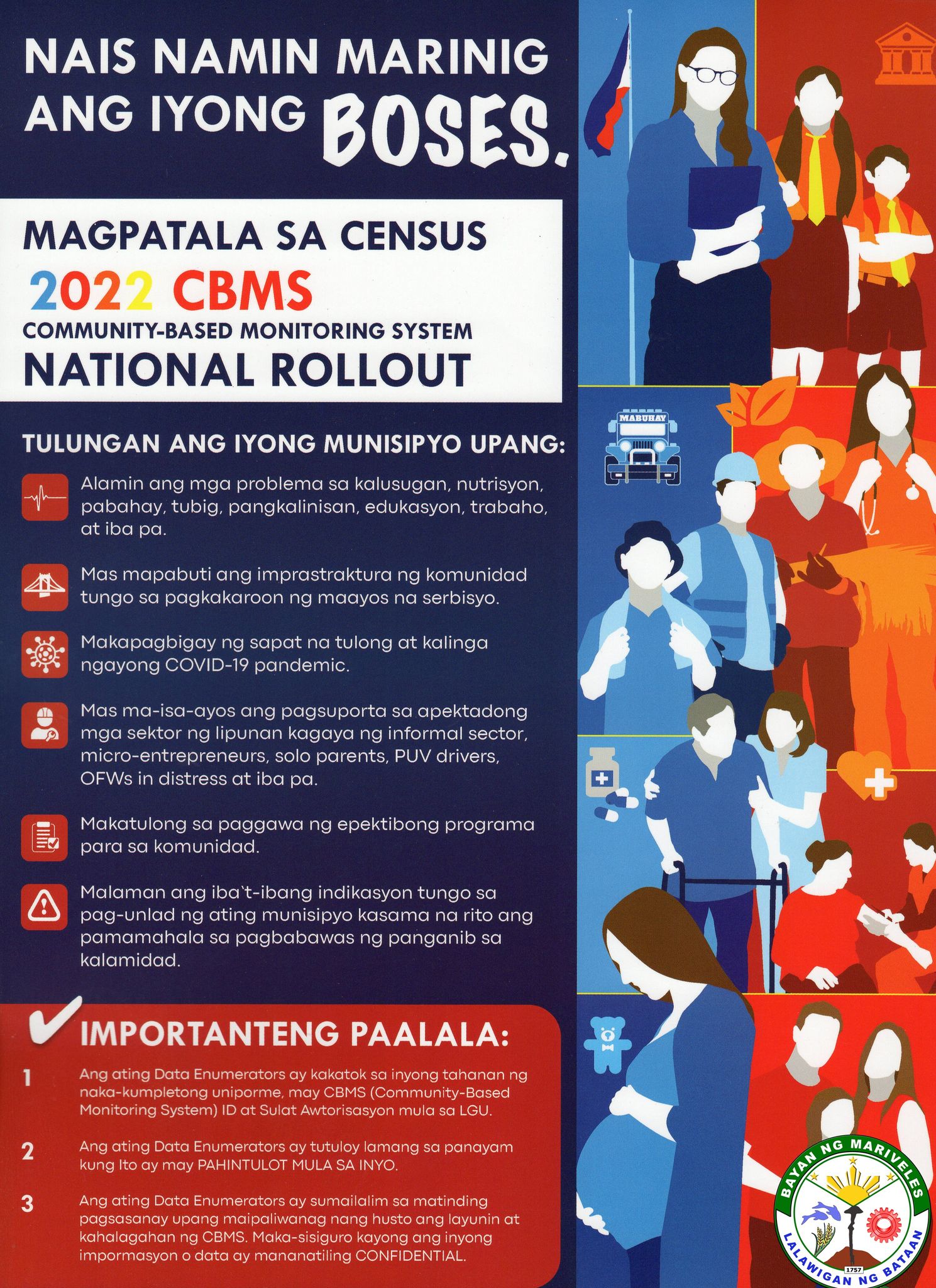 MAGPATALA SA CENSUS 2022... - Kuya AJ Concepcion | Facebook