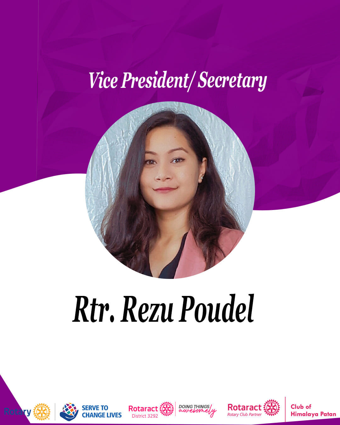 Rotaract Club of Himalaya Patan - Meet our Vice President/Secretary ...
