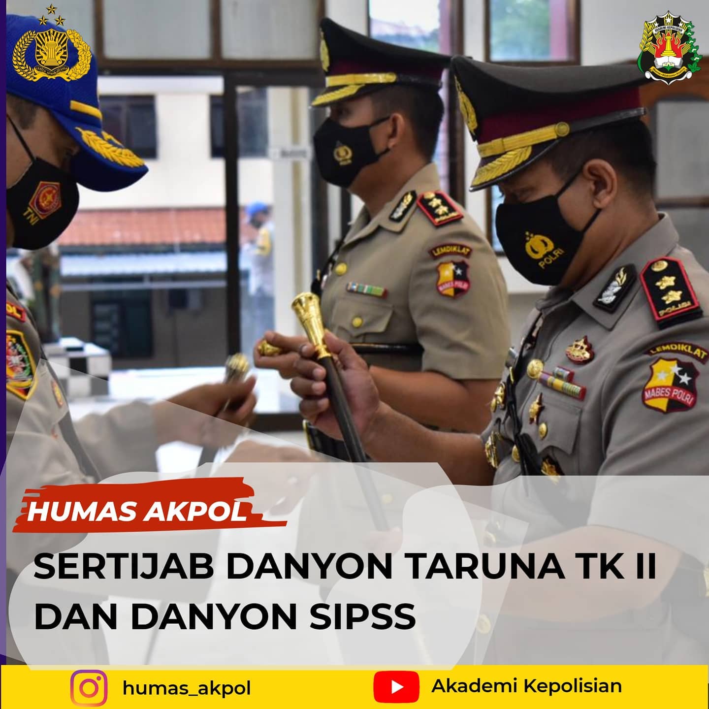 HUMAS AKPOL - Serah terima jabatan Komandan Batalyon... | Facebook