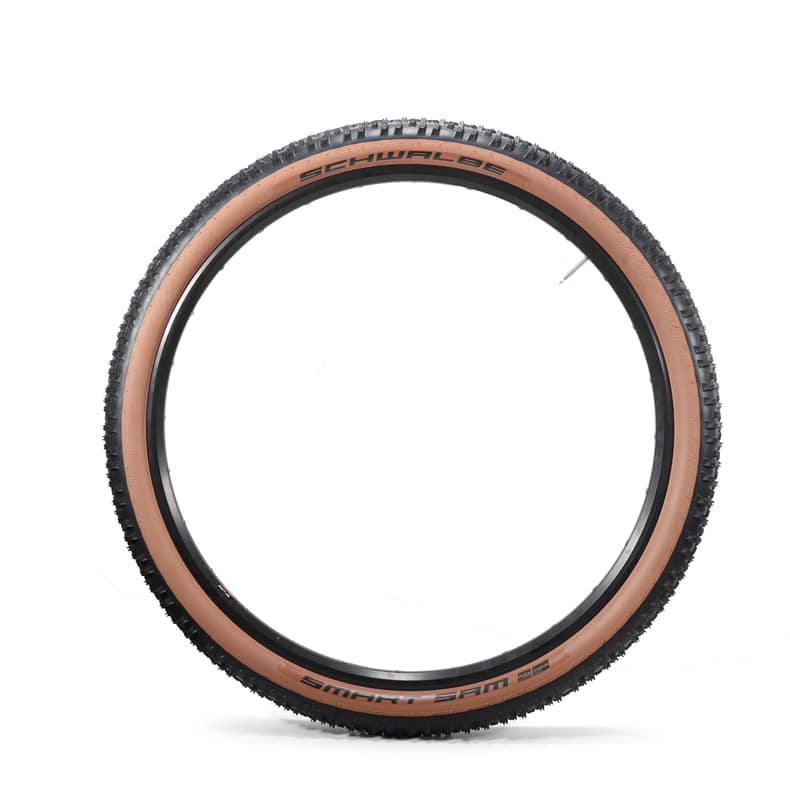 Schwalbe Smart Sam 27.5x2.25 Mountain Bike Tires With Tubes - Bronze Wall, ADDIX Compound 7 thumbnail image