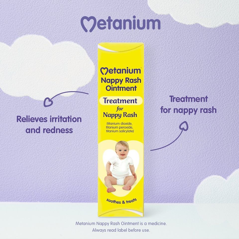 Smiths Pharmacy - Nappy Rash Ointment 💛 Metanium Nappy...