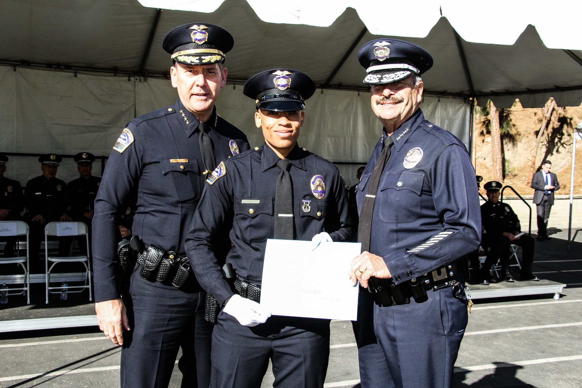Los Angeles Airport Police welcomes new officers and supervisors