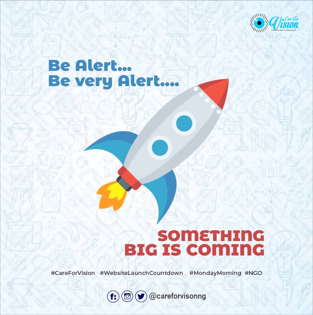 Care For Vision - Be Alert... Be very Alert…. Something...
