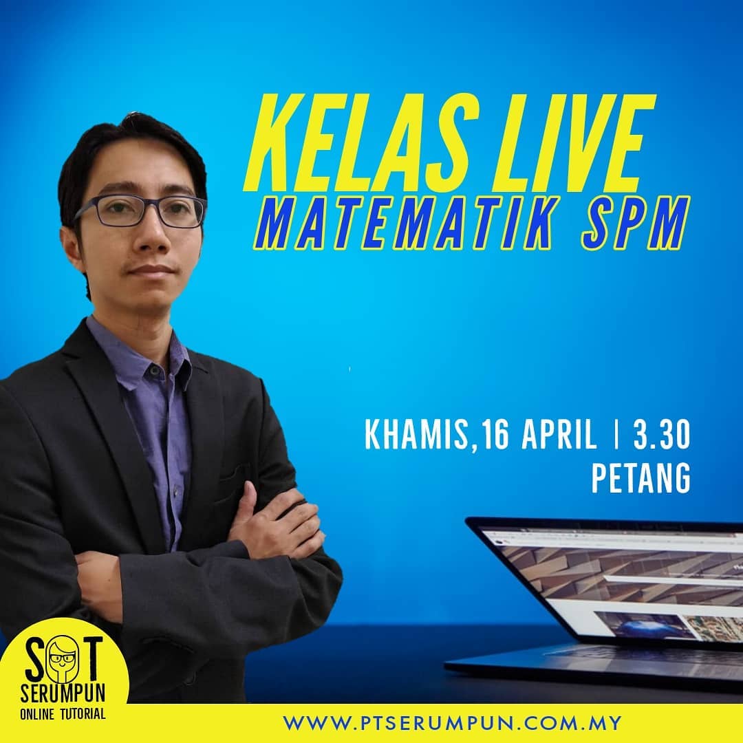 Serumpun Education - Kepada Pelajar SPM, jom petang ini kita belajar ...